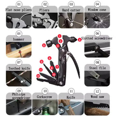 12 in 1 Multitool Hammer