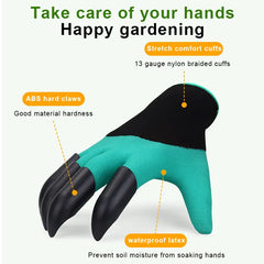 Gardening Gloves With Claws