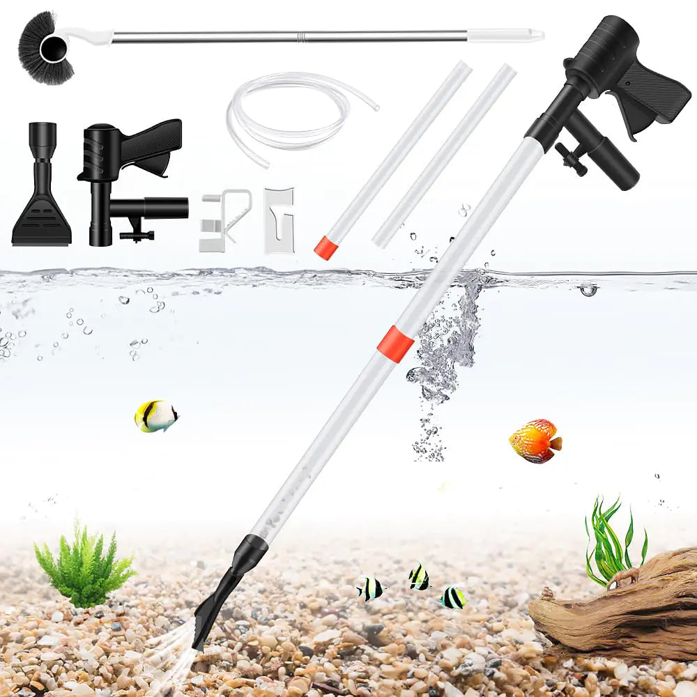 Aquarium Water Changer Quick Waste Remover Filters Tools